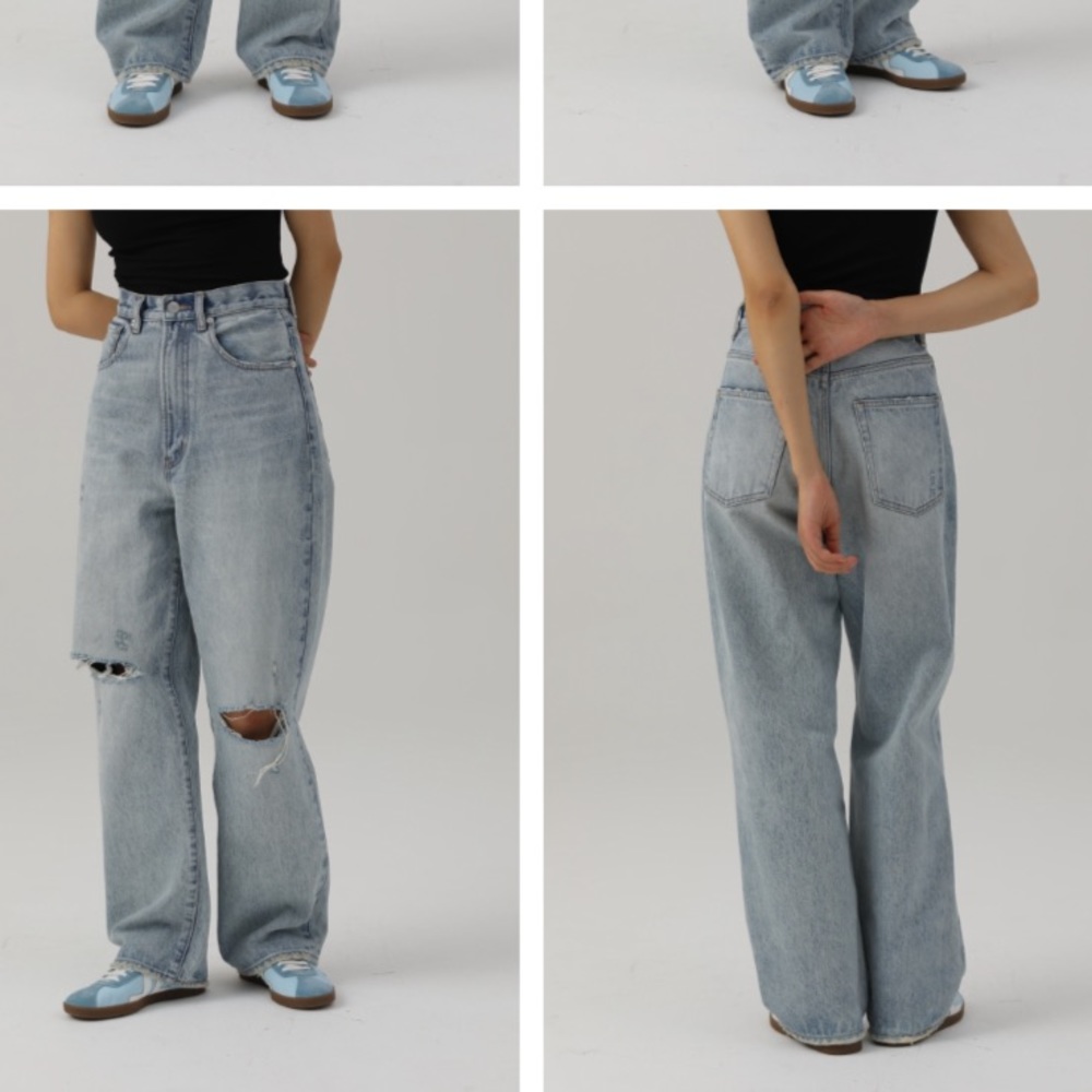 NWT. DECENNIE Straight Leg Jeans